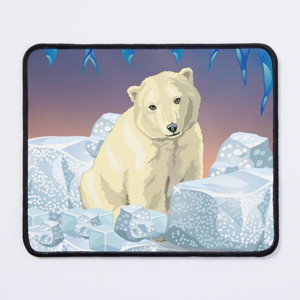 Item preview, Polar Bear on Ice designed and sold by RiadMannan.