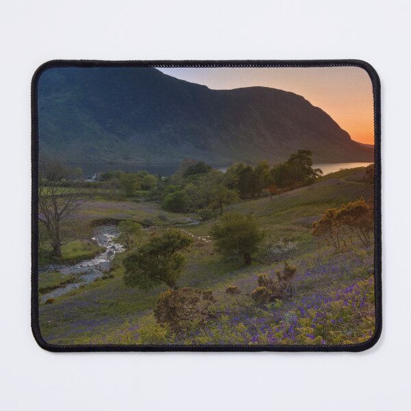 Item preview, Rannerdale Valley Bluebells at Sunset designed and sold by derekbeattie.