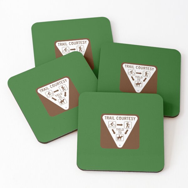 Item preview, Trail Courtesy designed and sold by Broken Antler Designs .