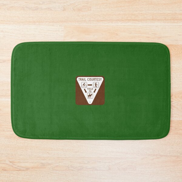 Item preview, Trail Courtesy designed and sold by Broken Antler Designs .