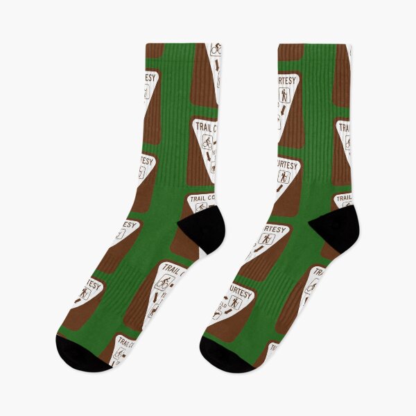 Item preview, Trail Courtesy designed and sold by Broken Antler Designs .