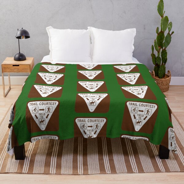 Item preview, Trail Courtesy designed and sold by Broken Antler Designs .
