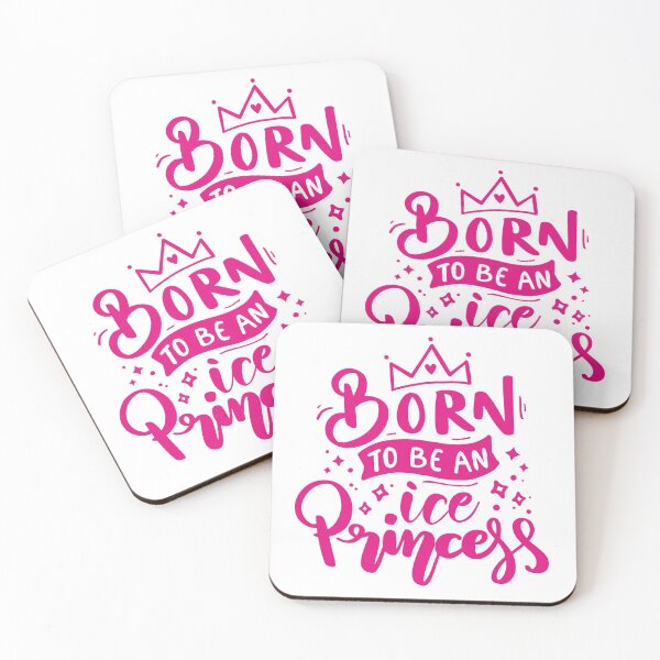 Item preview,  Born To Be An Ice Princess (pink text) designed and sold by TripleTriple.