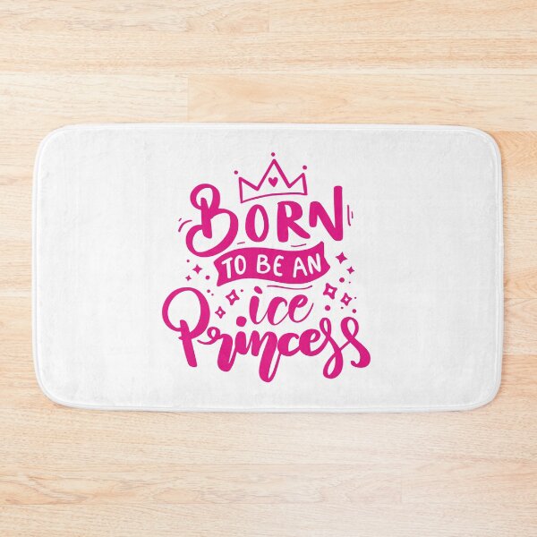 Item preview,  Born To Be An Ice Princess (pink text) designed and sold by TripleTriple.