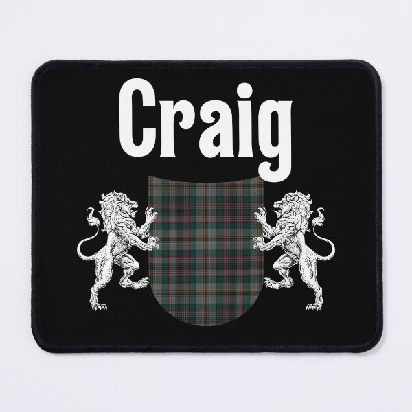 Item preview, Craig Clan Scottish Name Coat Of Arms Tartan designed and sold by RosiesSticks.