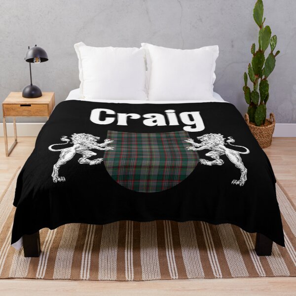 Item preview, Craig Clan Scottish Name Coat Of Arms Tartan designed and sold by RosiesSticks.
