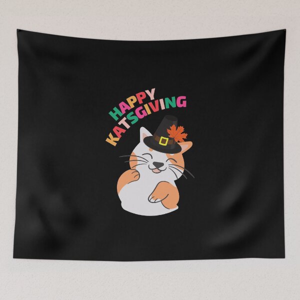 Item preview, Happy Katsgiving designed and sold by VGdigital.