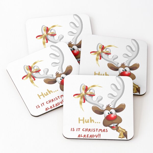 Item preview, When Christmas Creeps up; Funny Christmas Quote designed and sold by AshStylz.