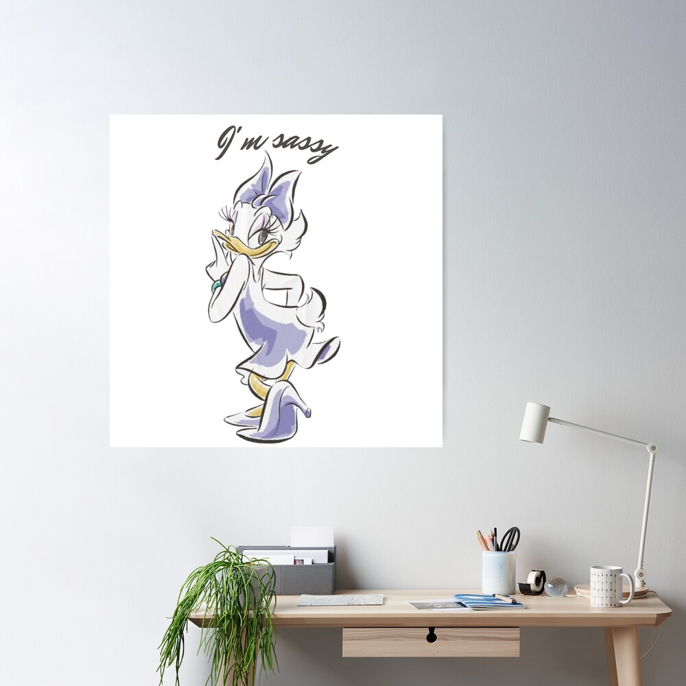 Poster DAISY DUCK | Wall Art, Gifts & Merchandise 