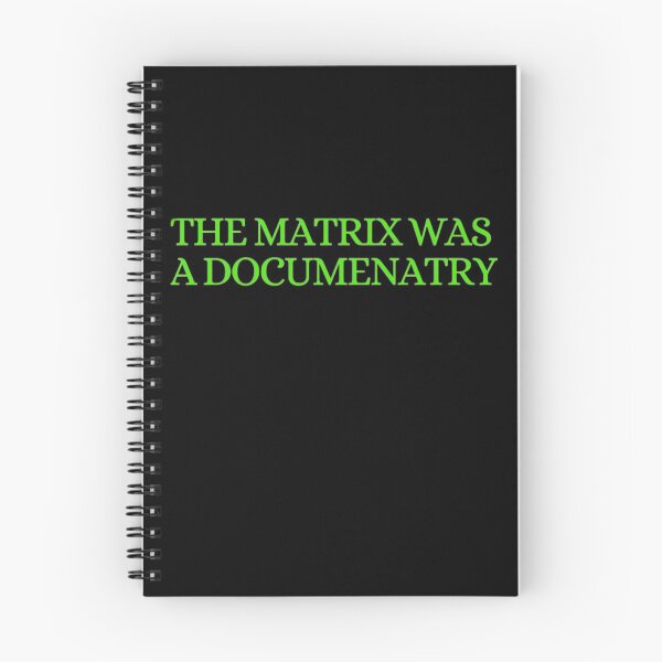 Item preview, The Matrix Was A Documentary designed and sold by NxtLvlDsgns.