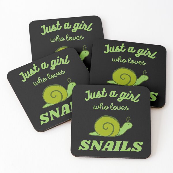 Item preview, Just a Girl Who Loves Snails designed and sold by Sus-Snail-Co.