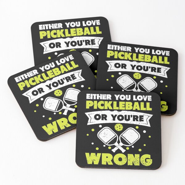 Item preview, Funny Pickleball Either You Love Pickleball Or You’re Wrong Dinking designed and sold by MagicSD Designs.