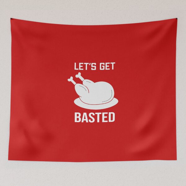 Item preview, Let's get basted| funny thanksgiving shirt designed and sold by hourrianouar.