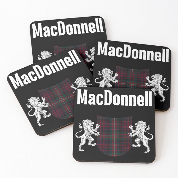 Item preview, MacDonnell Clan Scottish Name Coat Of Arms Tartan designed and sold by RosiesSticks.