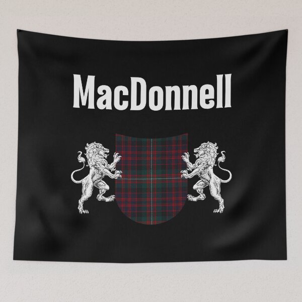 Item preview, MacDonnell Clan Scottish Name Coat Of Arms Tartan designed and sold by RosiesSticks.