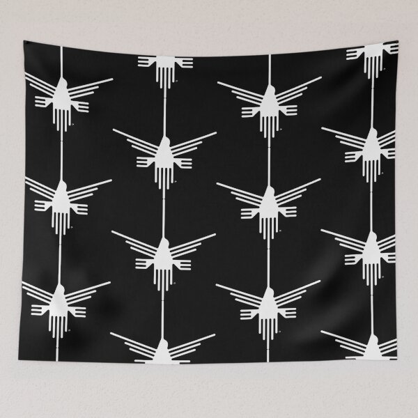 Item preview, nazca lines hummingbird designed and sold by etraveler.