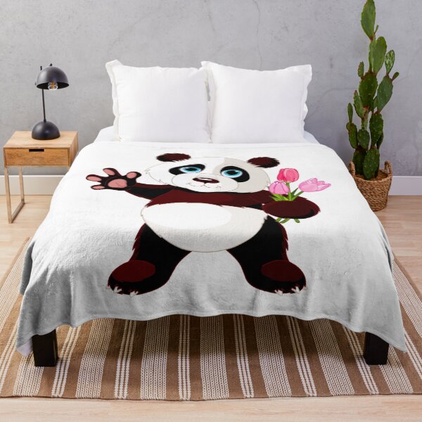 Aperçu de l'œuvre Panda mignon et respectueux des animaux créée et vendue par RoaaMagic.