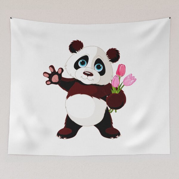 Item preview, Cute Animal Friendly Panda designed and sold by RoaaMagic.