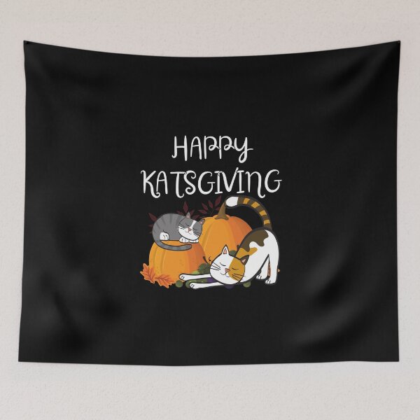 Item preview, Happy Katsgiving designed and sold by VGdigital.