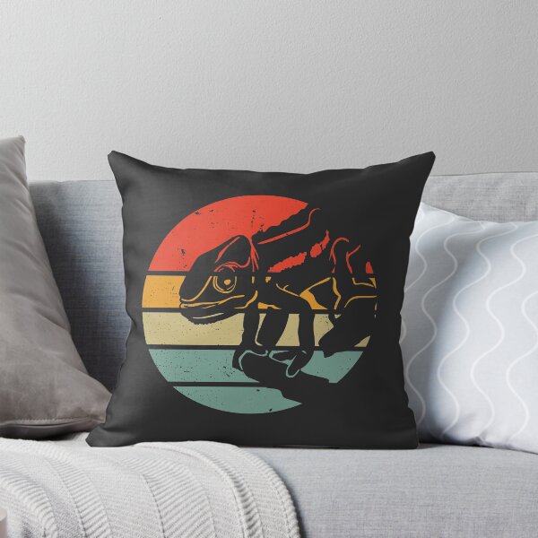Item preview, Vintage Sunset Funny Chameleon designed and sold by SharpThreadZ.
