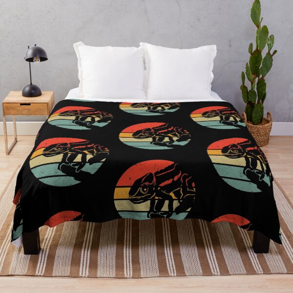 Item preview, Vintage Sunset Funny Chameleon designed and sold by SharpThreadZ.