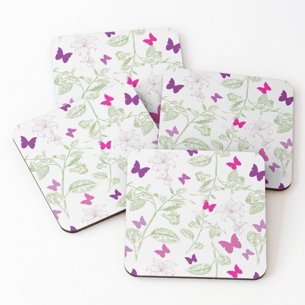 Artikelvorschau, Buntes Lilien-Blumen-Kunstdesign - Blumen und Blätter - Vintage-Linie Kunstblumen entworfen und verkauft von Alice-Elgawi.