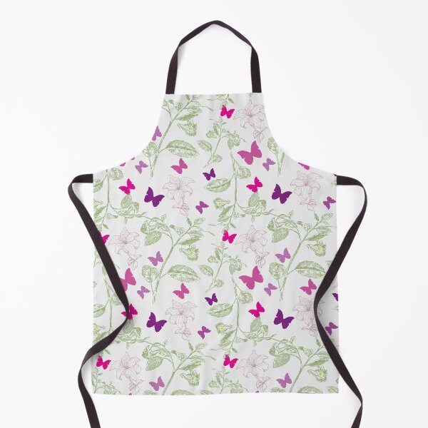 Artikelvorschau, Buntes Lilien-Blumen-Kunstdesign - Blumen und Blätter - Vintage-Linie Kunstblumen entworfen und verkauft von Alice-Elgawi.