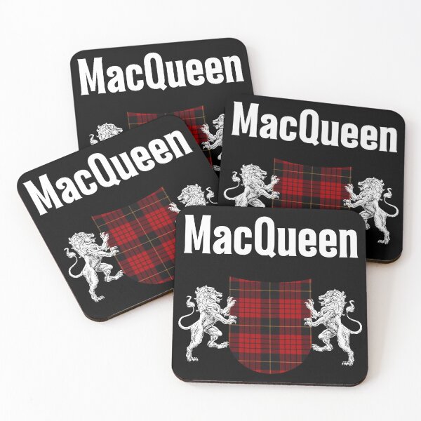 Item preview, MacQueen Clan Scottish Name Coat Of Arms Tartan designed and sold by RosiesSticks.