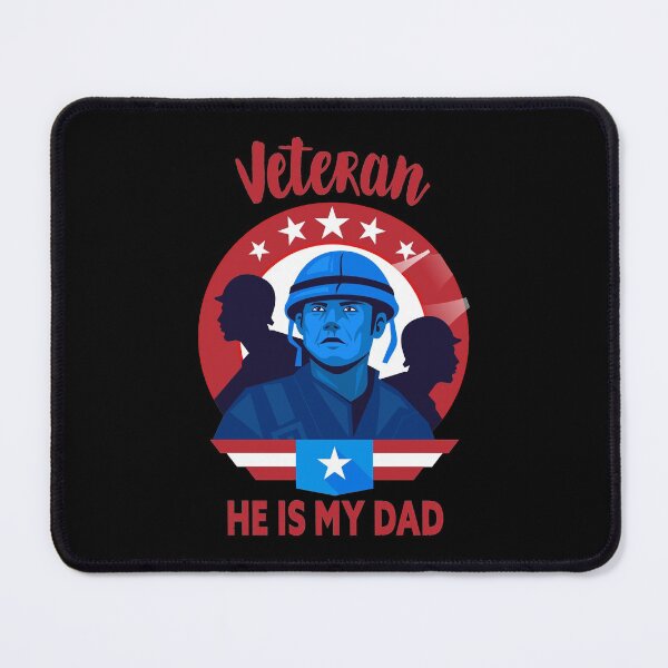 Item preview, Veteran He Is My DAD - Patriotic gift for Veterans Day, designed and sold by SweetbeStore.