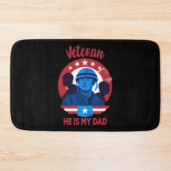 Item preview, Veteran He Is My DAD - Patriotic gift for Veterans Day, designed and sold by SweetbeStore.