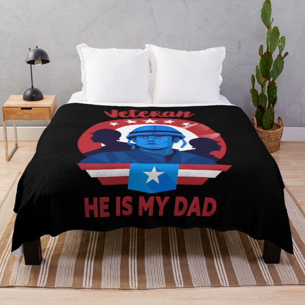 Item preview, Veteran He Is My DAD - Patriotic gift for Veterans Day, designed and sold by SweetbeStore.