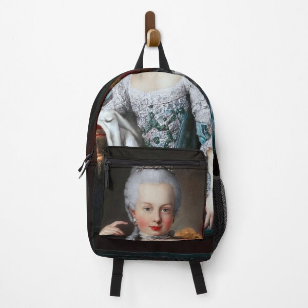 Portrait Of Marie Antoinette of Austria by Martin van Meytens Old Masters Xzendor7 Classical Art Reproductions Backpack