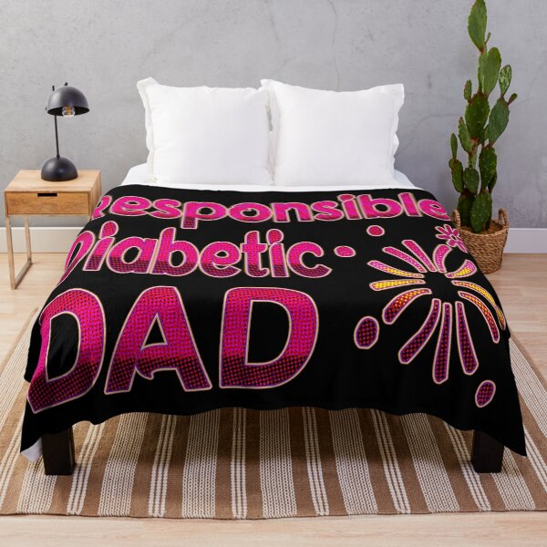 Item preview, RESPONSIBLE DIABETIC DAD - A GREAT CHRISTMAS GIFT FOR DIABETIC DADS. designed and sold by Ralek.
