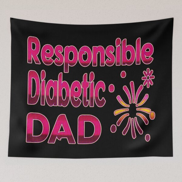 Item preview,  RESPONSIBLE DIABETIC DAD - A GREAT CHRISTMAS GIFT FOR DIABETIC DADS. designed and sold by Ralek.