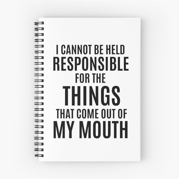 Item preview, That 70s' Show Inspired "I Cannot Be Held Responsible" designed and sold by mulberrydragon.