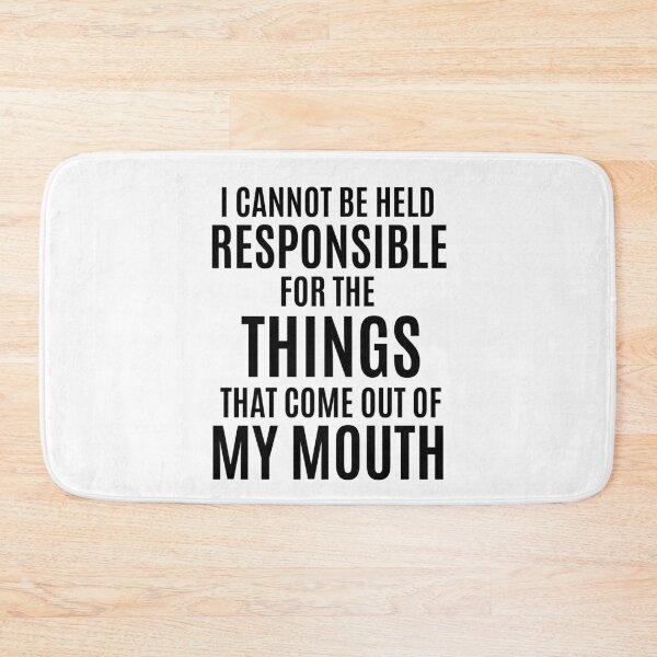 Item preview, That 70s' Show Inspired "I Cannot Be Held Responsible" designed and sold by mulberrydragon.