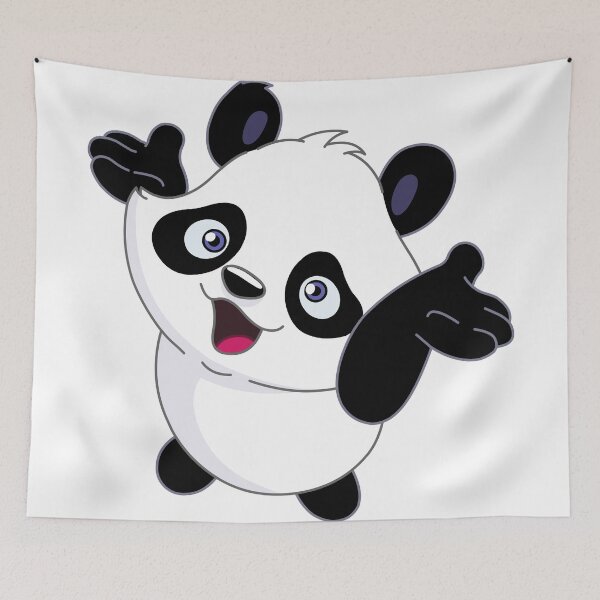 Item preview, Cute Animal Friendly Panda designed and sold by RoaaMagic.