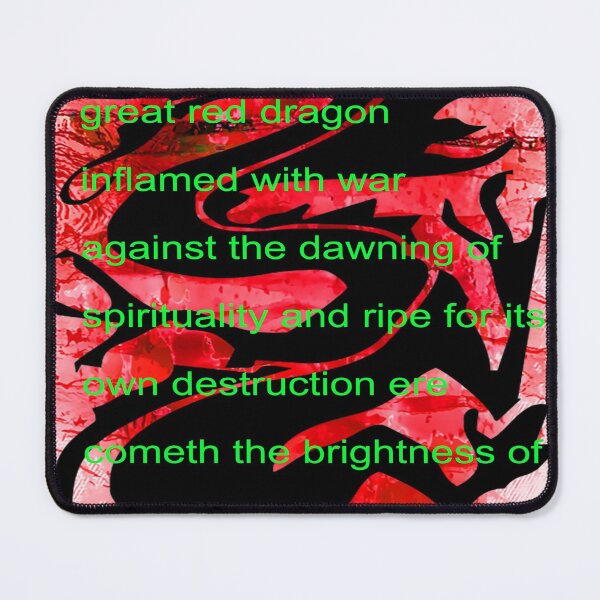 Item preview, Red Dragon Art designed and sold by Alicefish.
