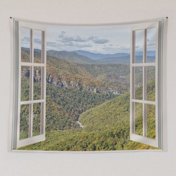 Item preview, Appalachian Mountain Gorge Window View designed and sold by mbarimo7.