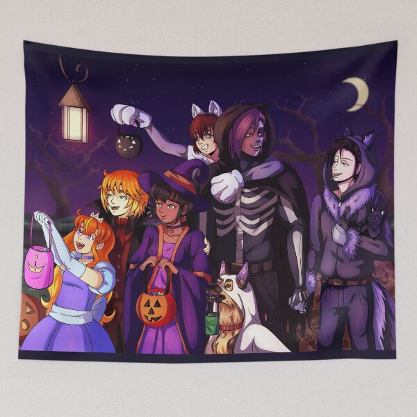 Item preview, Trick or Treat Family designed and sold by TheKohakuDragon.
