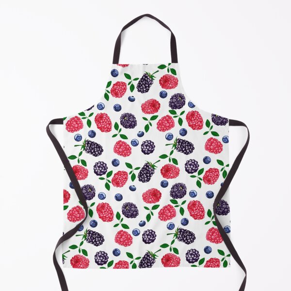 Item preview, Very berry, blackberry, raspberries, blueberry, white background. designed and sold by Natalya Alexandrou.
