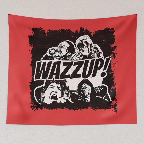 Item preview, Wazzup! (Nothing, just chilling...... killing) designed and sold by The Cosmic Turtle.