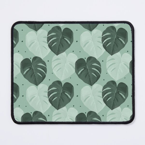 Item preview, Hojas de Monstera verde / Patrón de hojas tropicales designed and sold by UniqueMw.