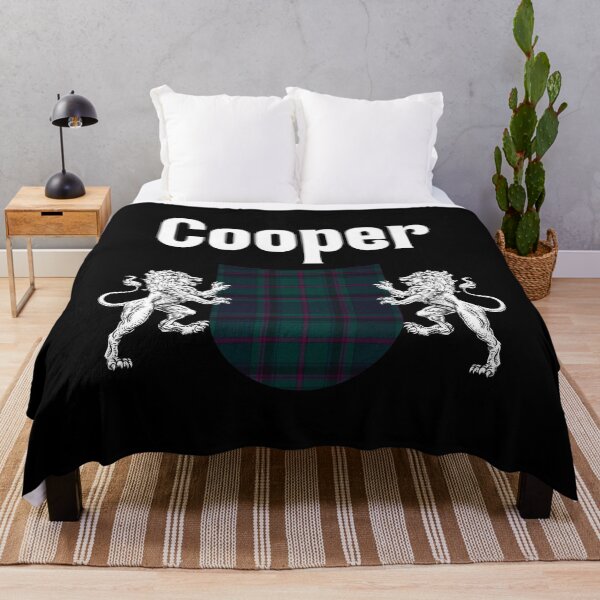 Item preview, Cooper Clan Scottish Name Coat Of Arms Tartan designed and sold by RosiesSticks.