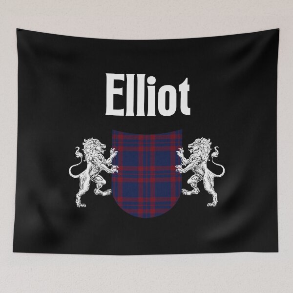 Item preview, Elliot Clan Scottish Name Coat Of Arms Tartan designed and sold by RosiesSticks.