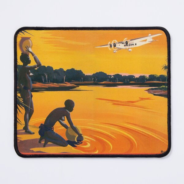 Item preview, Air Afrique - French Air Ministry - Vintage Travel designed and sold by Culturio.