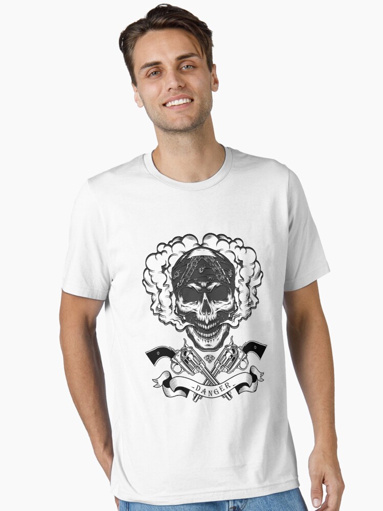 Skull Tattoo Danger Things Essential T-Shirt