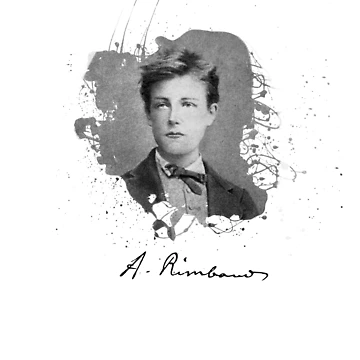 Artwork thumbnail, Arthur Rimbaud, Ink effect by Gilliatt