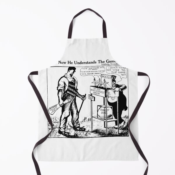 Item preview, Now He Understands The Game - IWW, Socialist, Labor Union, Solidarity designed and sold by SpaceDogLaika.