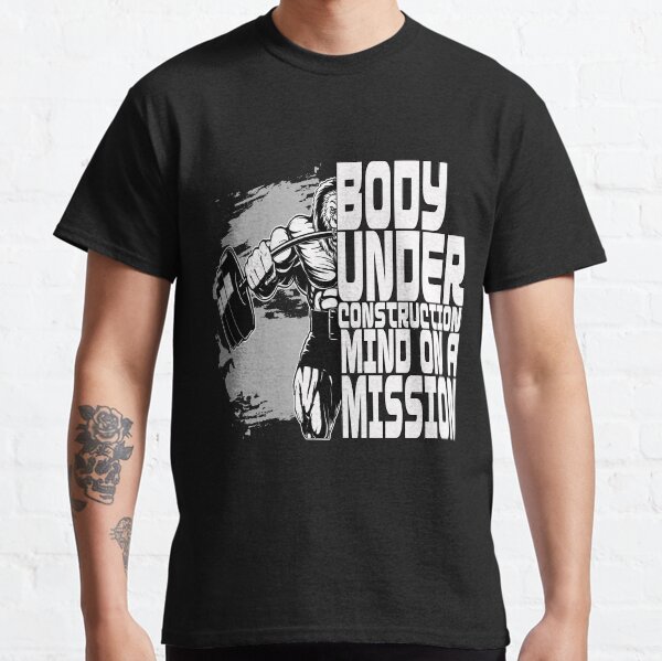 "Body Under Construction" Tshirt by KURTUSMAXIMUS Redbubble